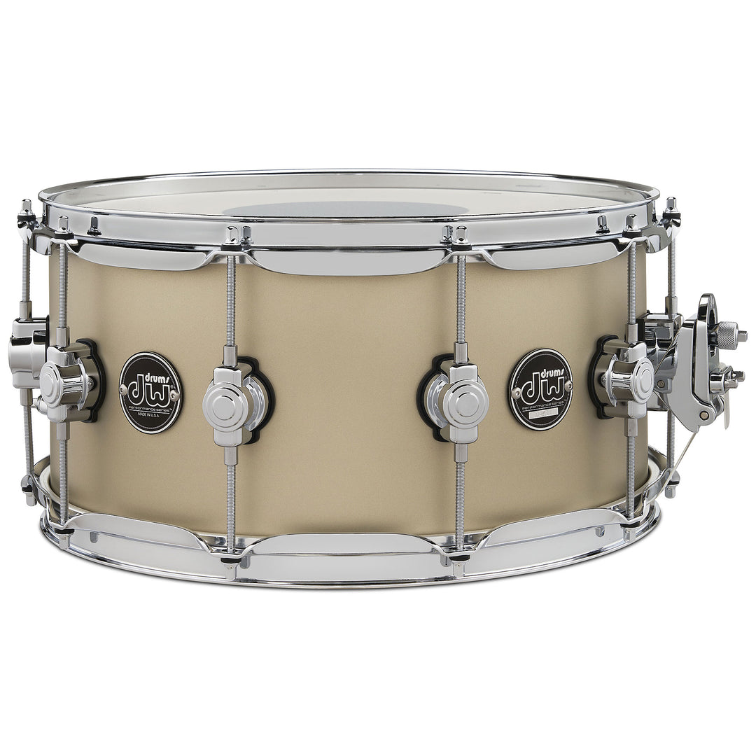 DW- DRPT6514SSGT- DW  Performance Series Snare Drum 6.5x14 Hard Satin Lacquer - Gold Mist