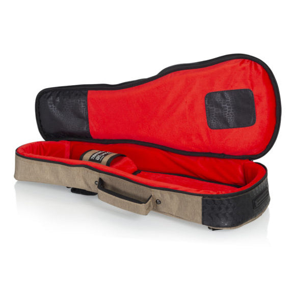 Gator GT-UKE-CON-TAN Transit Bag for Concerto Ukulele - Tan