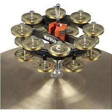Rhythm Tech RT7423 Double Hat Trick G2 - Brass Jingles