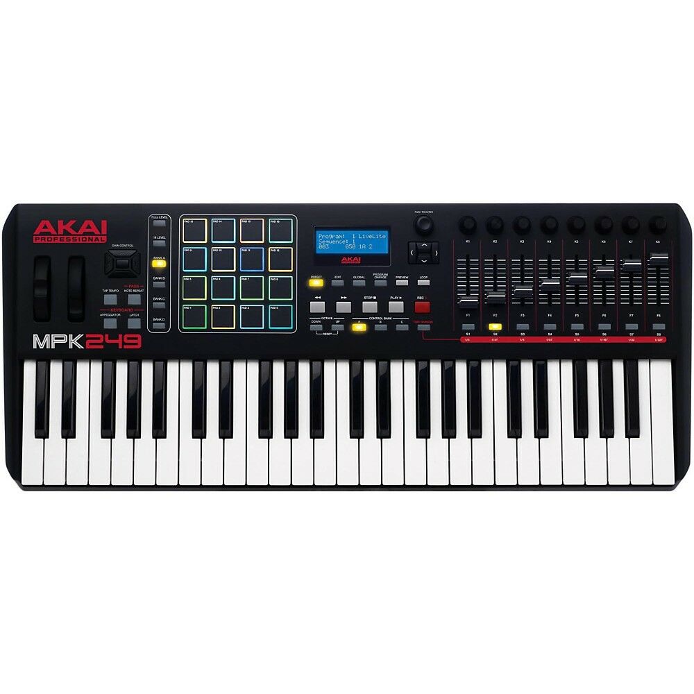 Akai MPK249 USB MIDI Keyboard Controller w/ Pads - Music City Canada