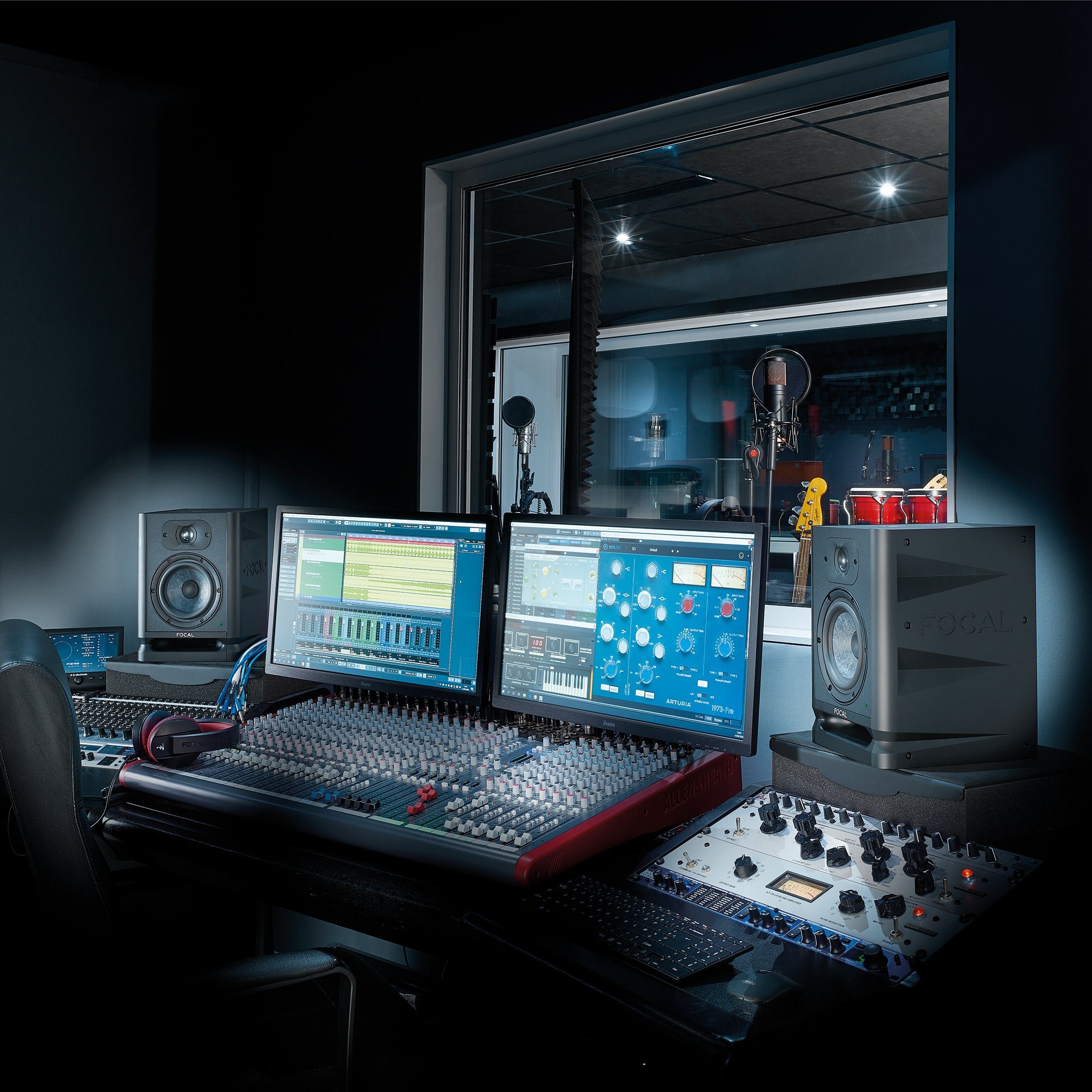 Focal Alpha 50 Black Evo Studio Reference Monitor - 5'' – Music