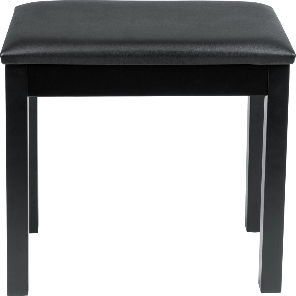 Gator Traditional Wooden Piano Bench - Black