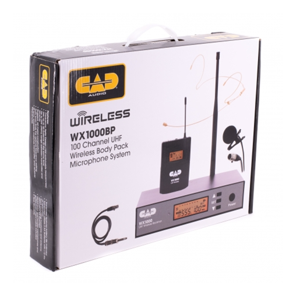 CAD Audio WX1000BP UHF Wireless BodyPack System