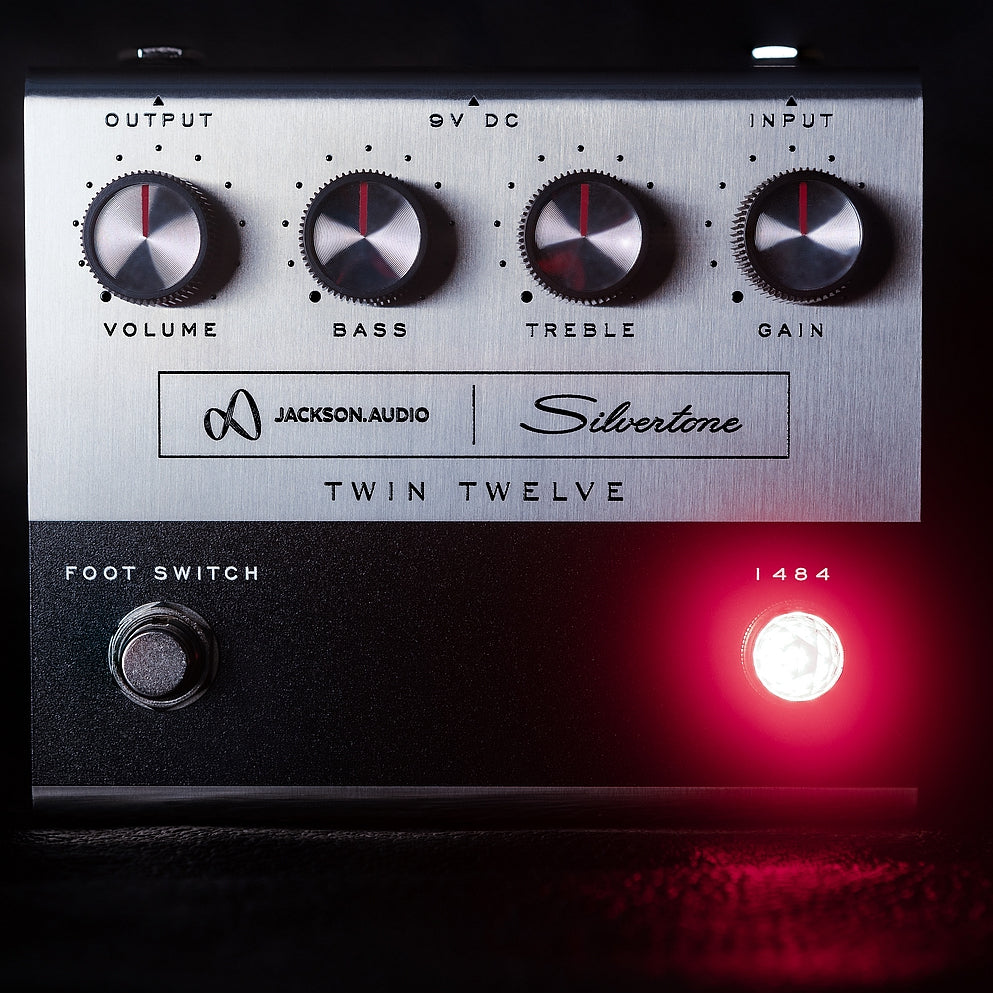 Jackson Audio 1484 Twin Twelve Multi-Function Amplifier Pedal with Booster, EQ, and Overdrive Options
