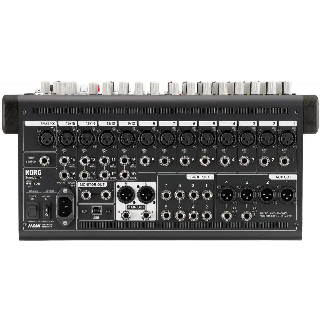 Korg MW-1608 Hybrid Analog Digital Mixer 16-Channels