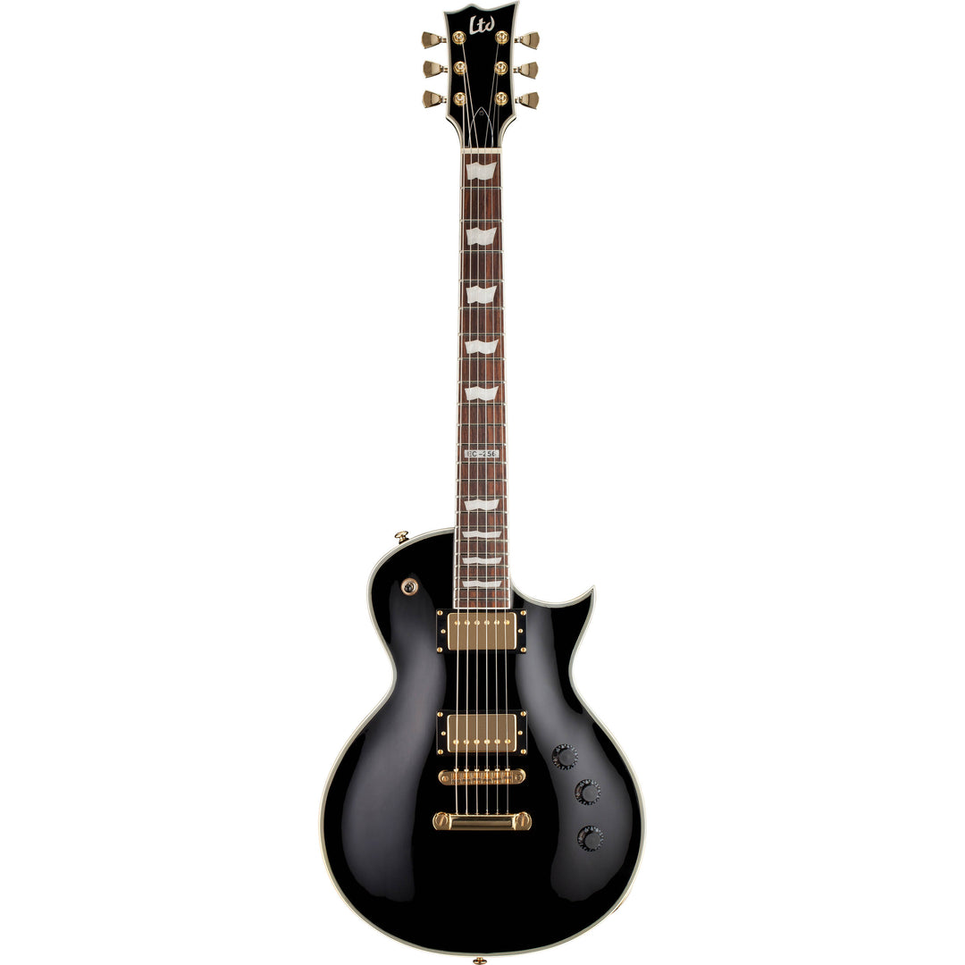 ESP LTD EC-256 - Black and Gold Electric Guitar