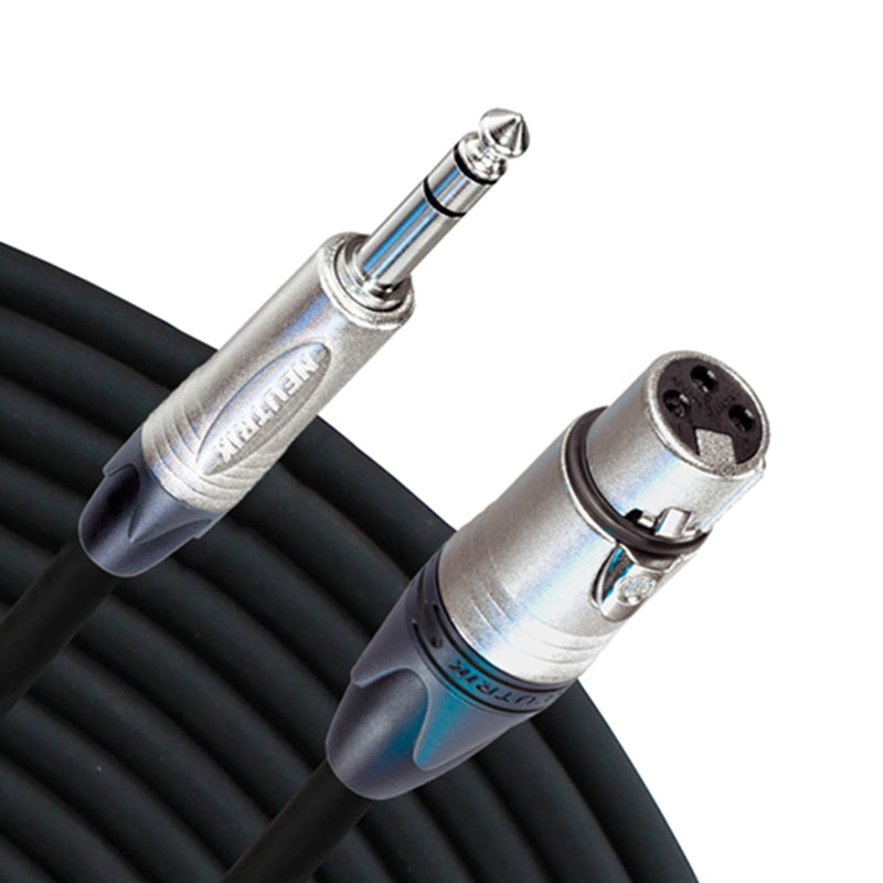 RapcoHorizon NBLC Series Cables Neutrik (TRS - XLRF)