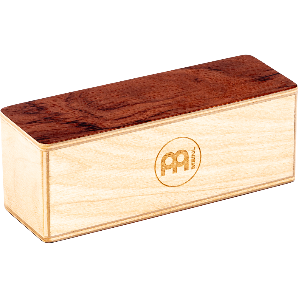 Meinl-SH60-Meinl Percussion Dual Chamber Shaker, Burl Wood