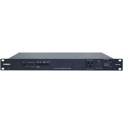 Furman M-8XAR 15A Voltage Regulator with 9 Outlets - 8 Rear