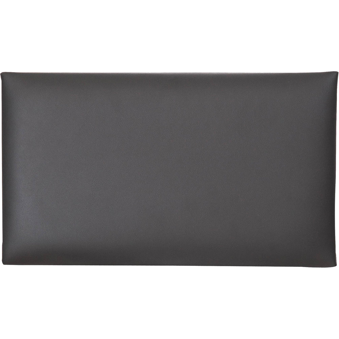 K&M 13820 Seat Cushion - Imitation Leather (Black)