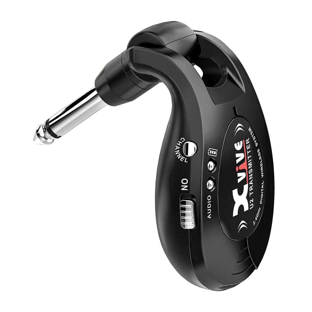 Xvive U2T Transmitter for U2 Guitar Wireless Instrument System - Black