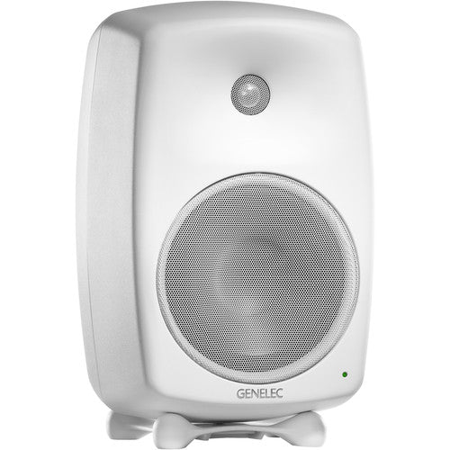 Genelec 8050BWM 2Way Active Nearfield Monitor with 8 Inch Woofer -White - Music City Canada