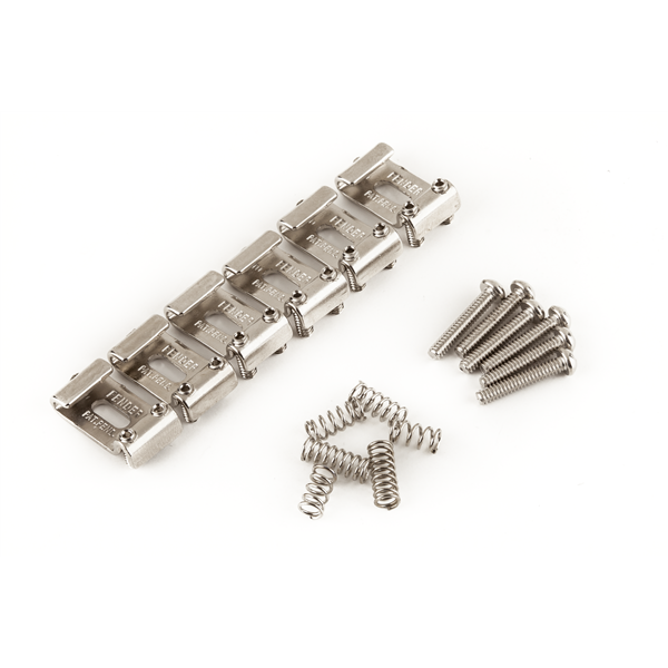 Fender Pure Vintage Stratocaster Saddle Kit - Nickel
