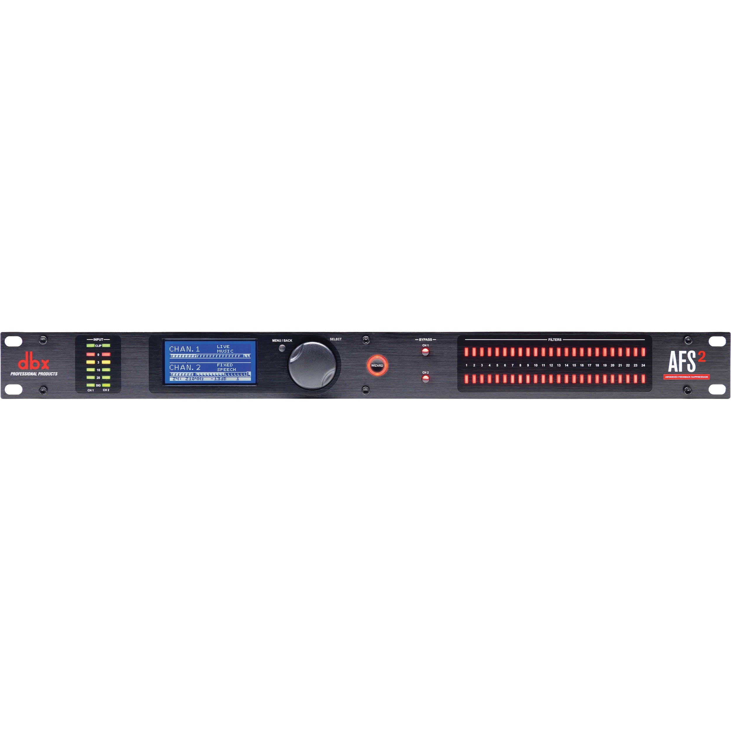 DBX AFS2 Feedback Suppresser Processor – Music City Canada