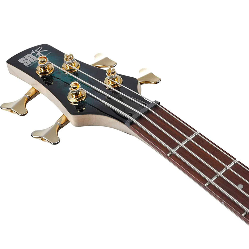 Ibanez SR Standard Electric Bass (Tropical Seafloor Burst) SR400EPBDXTSU Bass Guitar