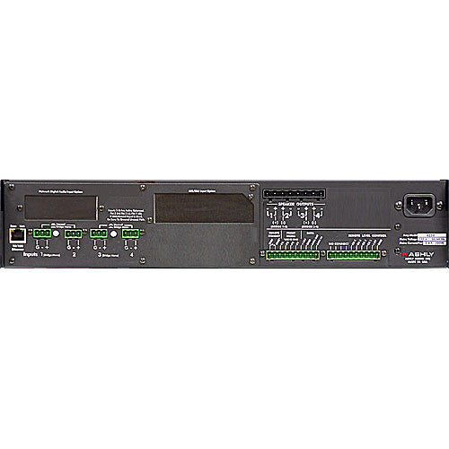 Ashly ne4250.70pe Network-Enabled 250W Four-Channel 70V Amplifier with DSP