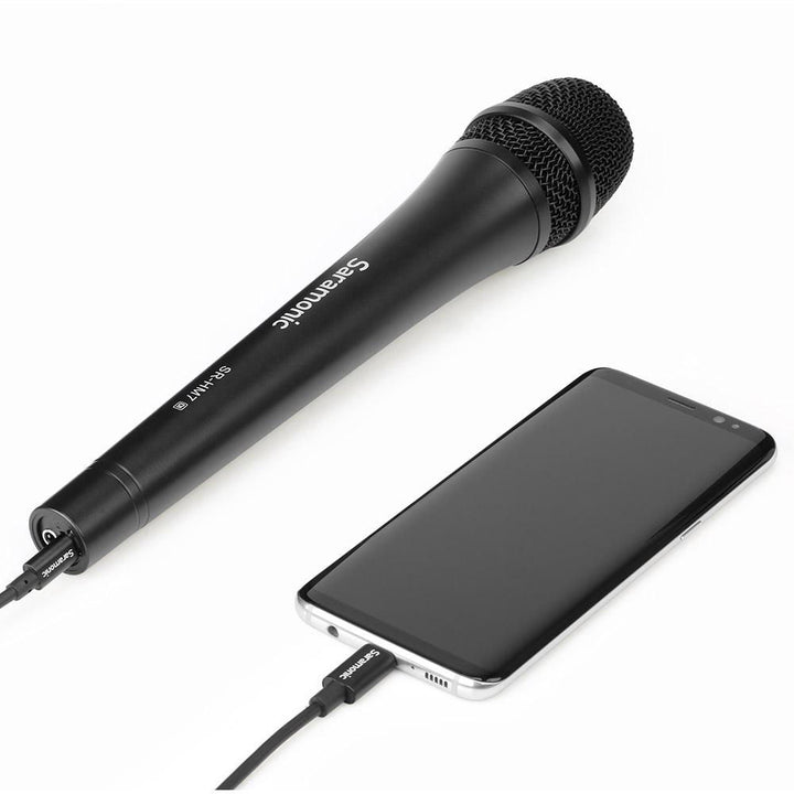 Saramonic SR-HM7 DI Handheld Dynamic USB Microphone for iOS Devices - Black
