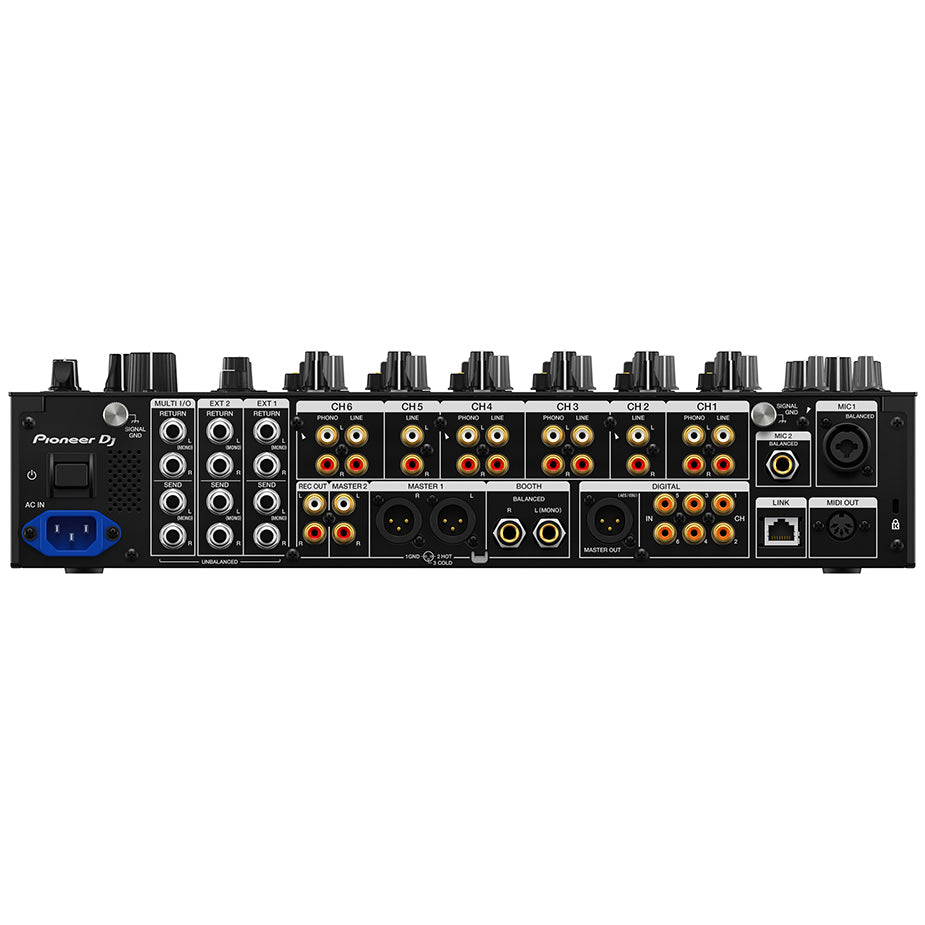 Pioneer DJ DJM-V10-LF 6-Channel Professional DJ Mixer w/ Long