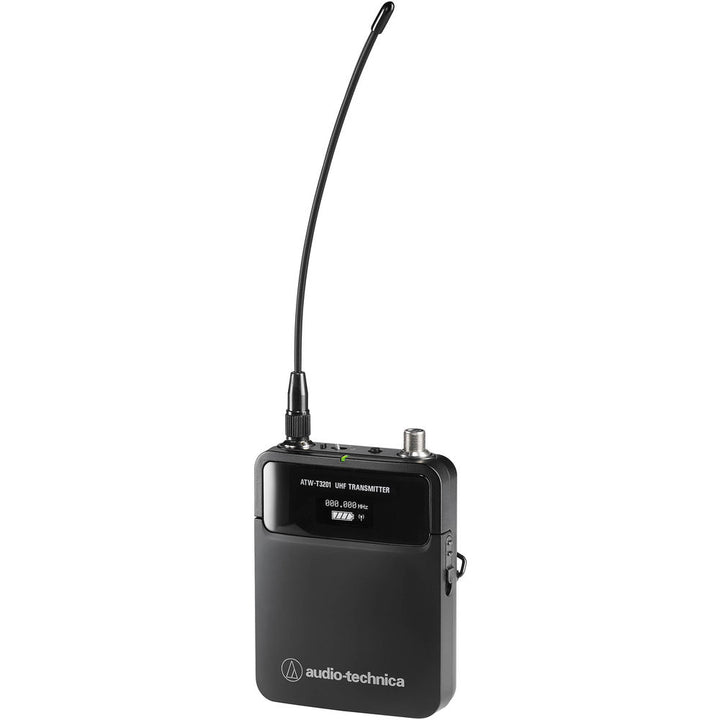 Audio-Technica ATW-3211/893xTH 3000 Series Wireless Omni MicroEarset Microphone System (Beige, DE2: 470 to 530 MHz)