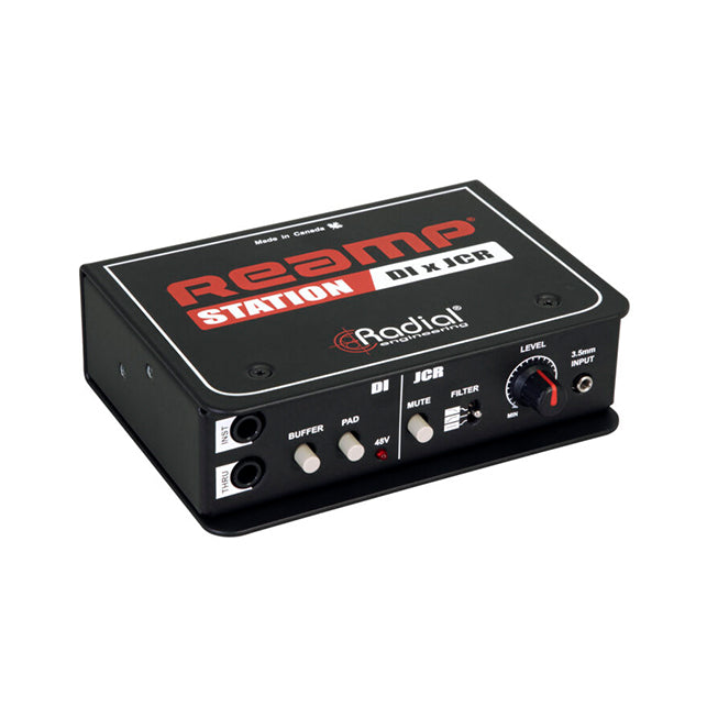 Radial Reamp Station Combination Active Direct Box and Reamp JCR