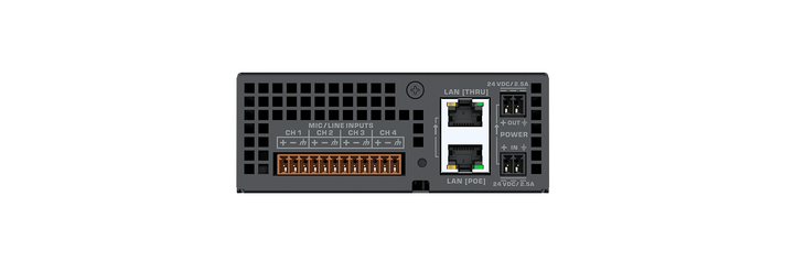 QSC QIO-ML4i Network Audio Expander 4 mic line inputs