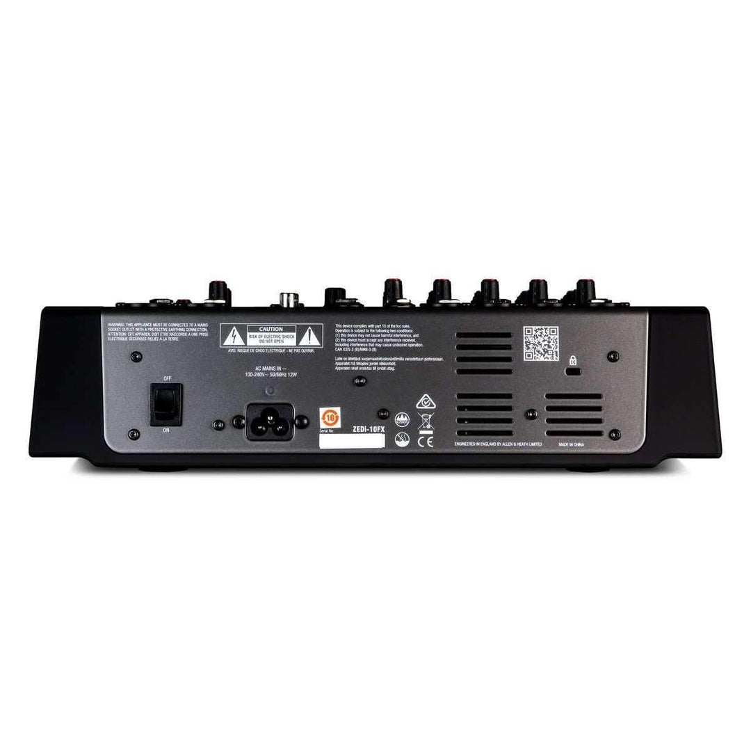 Allen & Heath ZEDi-10FX Compact 10-Input Mixer w/USB & Effects