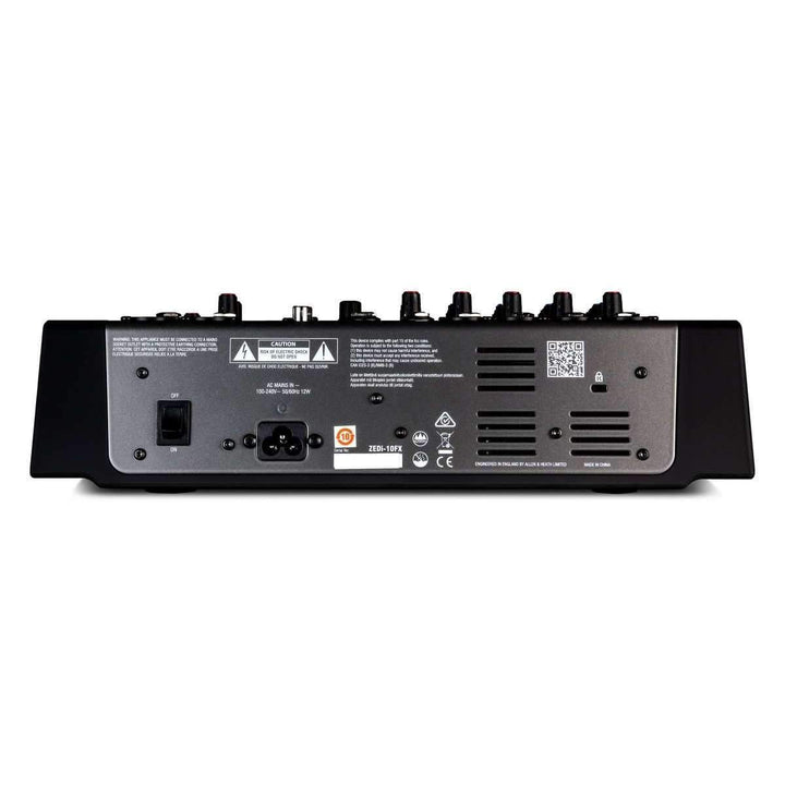 Allen & Heath ZEDi-10FX Compact 10-Input Mixer w/USB & Effects