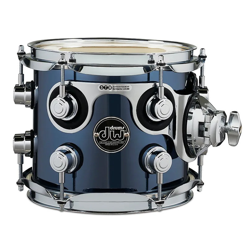 DW Performance Series Tom Tom 7x8 Finish Ply - Chrome Shadow