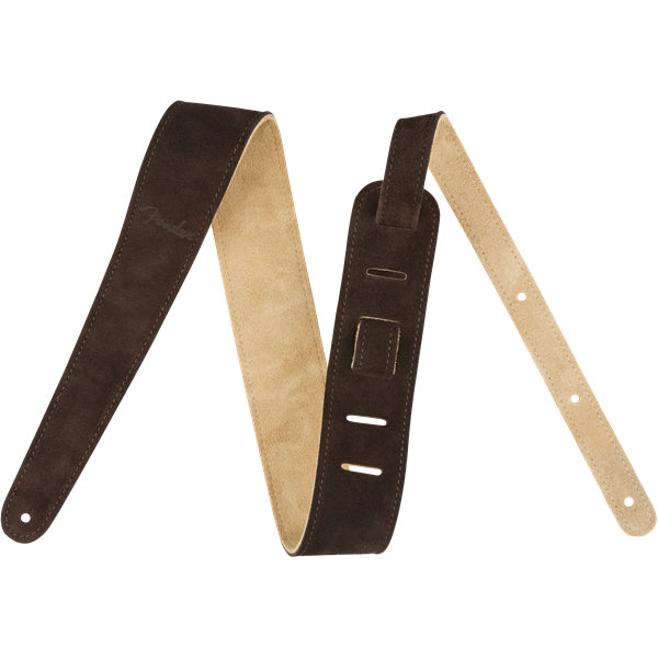 Fender Reversible Suede 2” Guitar Strap - Brown / Tan