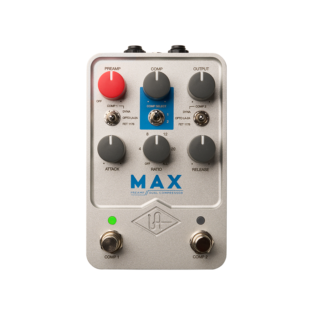 Universal Audio UAFX Max Preamp & Dual Compressor Guitar Universal Audio UAFX Max Preamp & Dual Compressor Guitar