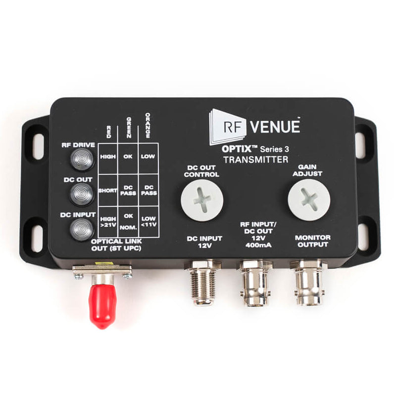 RF Venue Optix Series 3 Remote Antenna Distribution System