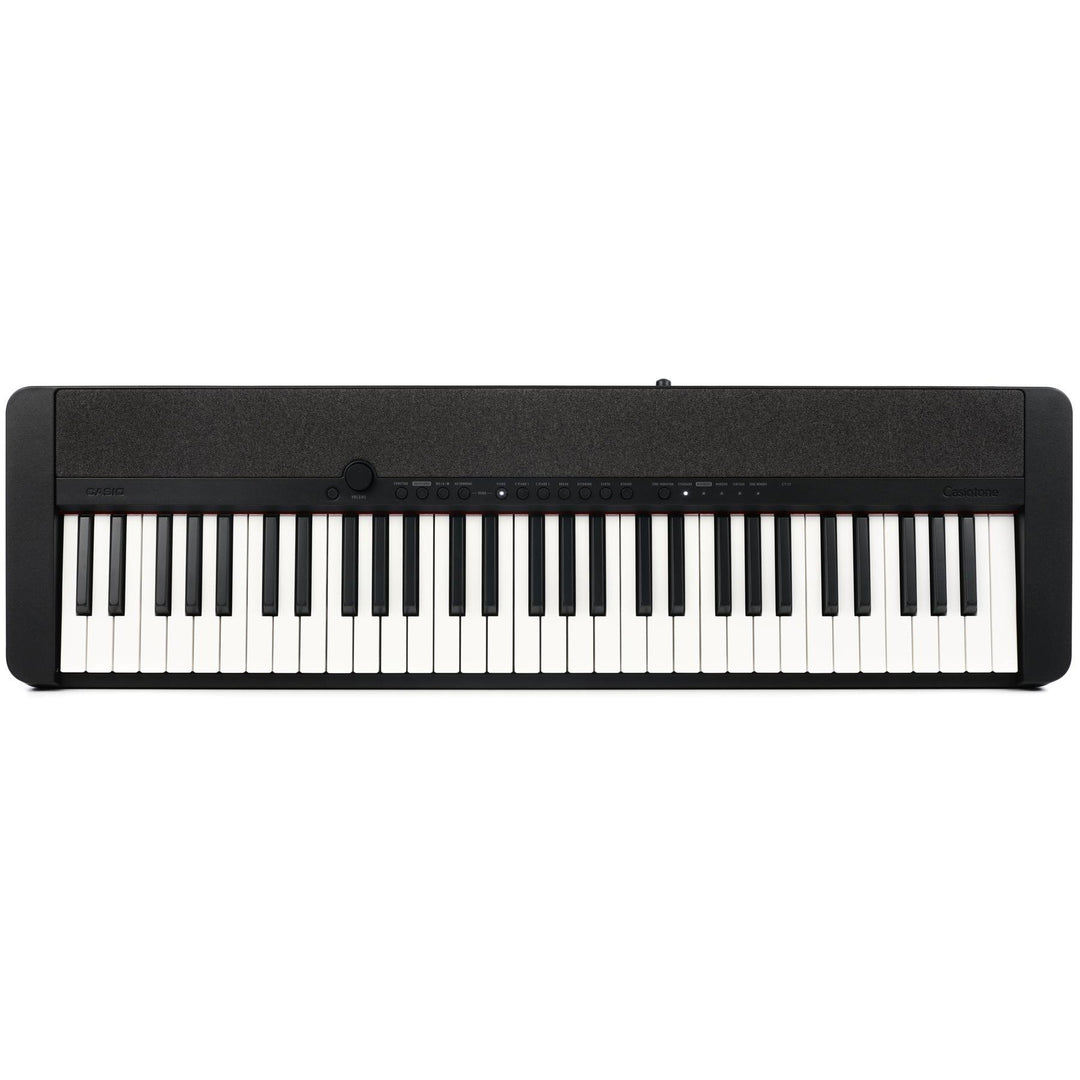 Casio Casiotone CT-S1 Portable 61-Key Touch Response Keyboard - Black