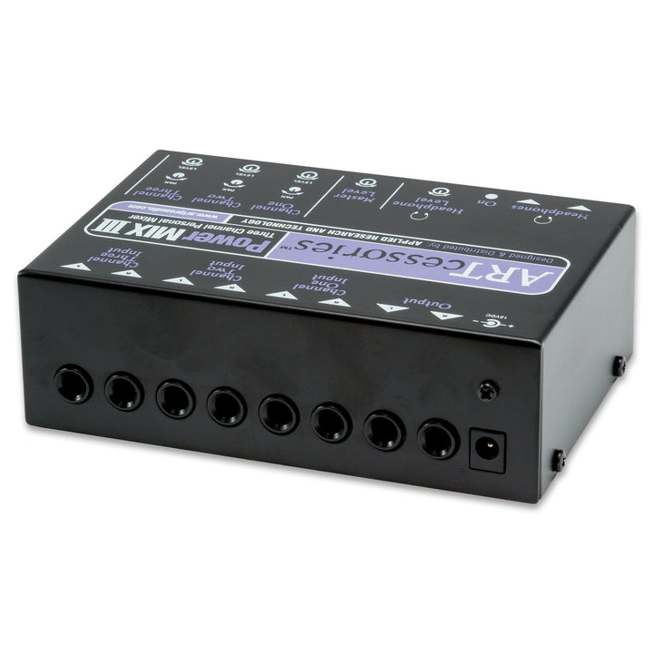 ART PowerMIX III 3-Channel Personal Stereo Mixer