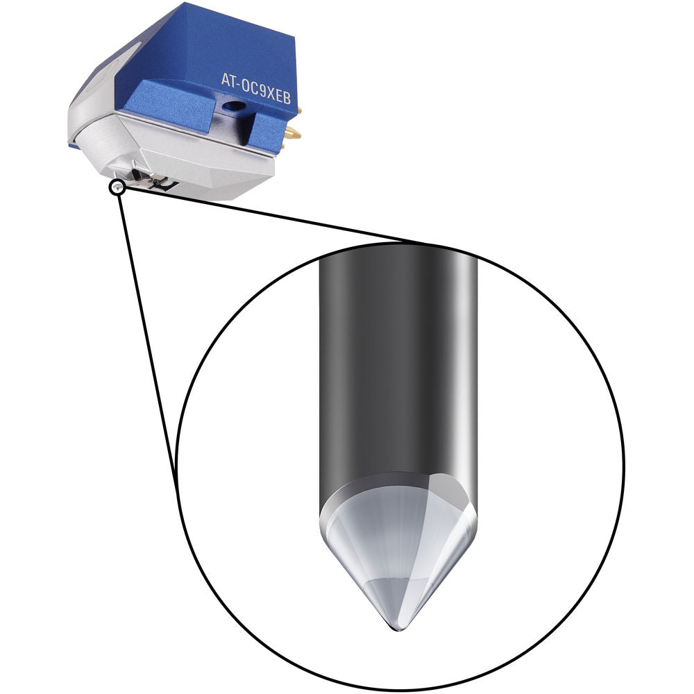 Audio-Technica Consumer AT-OC9XEB Dual Moving Coil Cartridge - Elliptical Bonded Stylus
