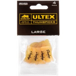Dunlop 9073P Ultex ThbPickLg-Player's pk(4)