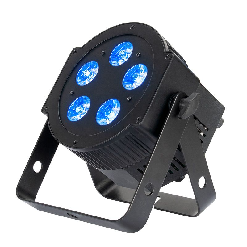 ADJ 5PX HEX Low Profile Par Fixture with 5x10W RGBAW+UV LED