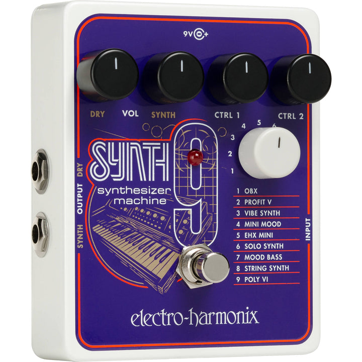 Electro-Harmonix SYNTH9 Synthesizer Machine Pedal