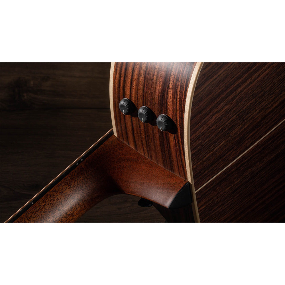 Taylor Guitars Builder's Edition 816ce, Indian Rosewood, West African Crelicam Ebony Fretboard, Expression System ® 2 Electronics, Taylor Deluxe Hardshell Brown Case