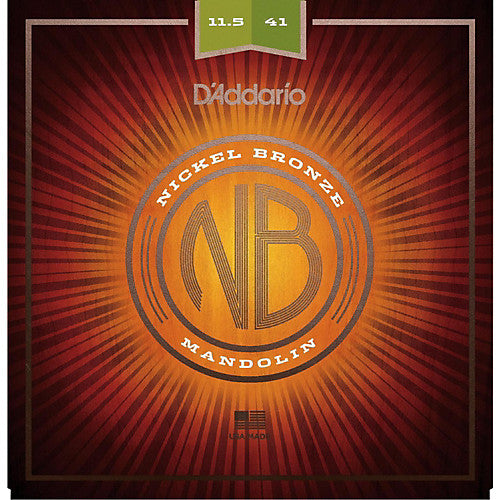 D'Addario NBM11541 - SET MANDO NICKEL BRONZE MEDHVY