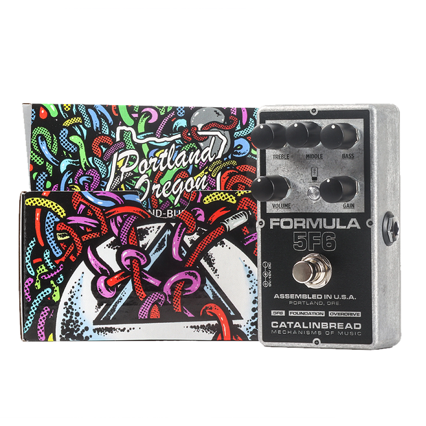 Catalinbread Formula 5F6 (New Look) Overdrive Guitar Pedal