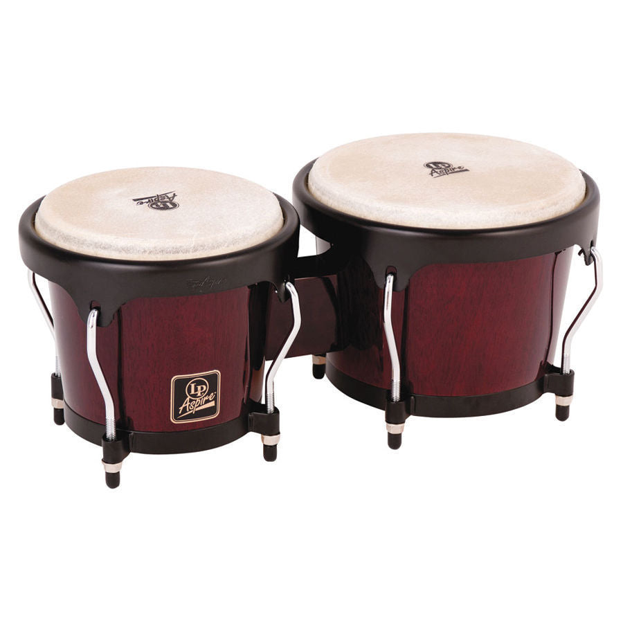 LP LPA601-DW - Aspire Wood Bongo, Dark Wood