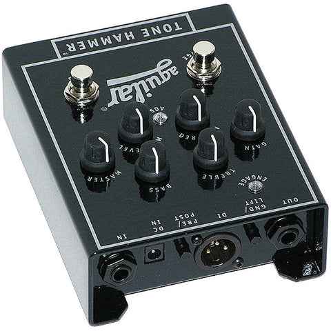 Aguilar Tone Hammer Bass Guitar Preamp DI Stomp Box Pedal – Music