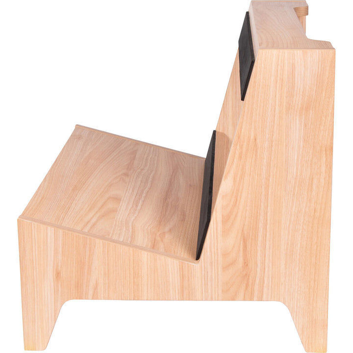 Gator Frameworks Elite Series Large Combo Guitar Amp Stand - Natural Maple Matte