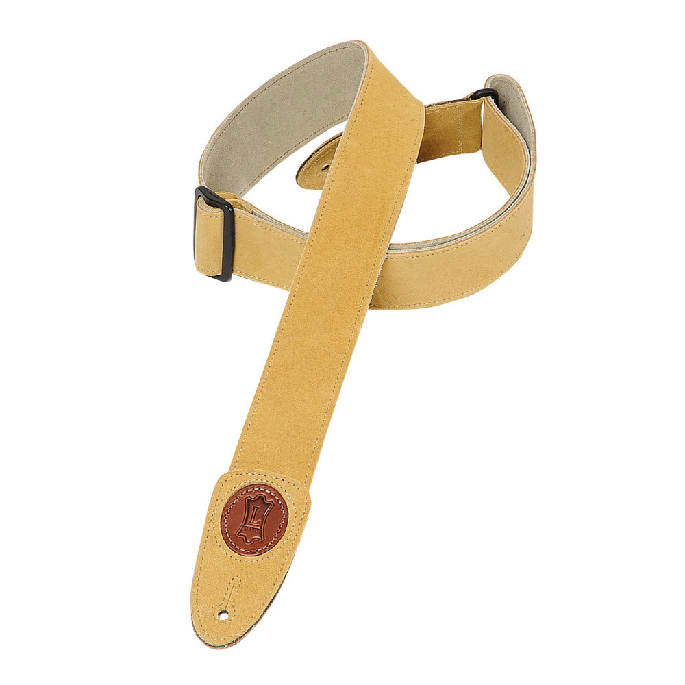 Levy's MSS7-TAN Suede Leather Guitar Straps