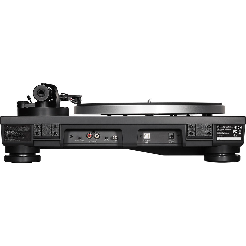 Audio-Technica Consumer AT-LP5X Fully Manual Direct-Drive Analog Turntable w/ USB - Matte Black