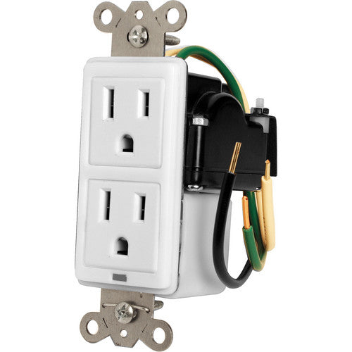 Furman MIW-SURGE-1G Dual In-Wall AC Receptacles w/Voltage Monitoring Circuit