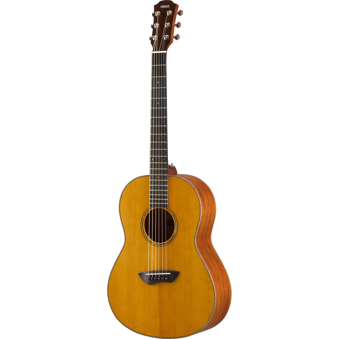 Yamaha CSF3M VN 6-String RH Parlor Size Acoustic-Electric Guitar – Vintage Natural w/ Deluxe Gigbag
