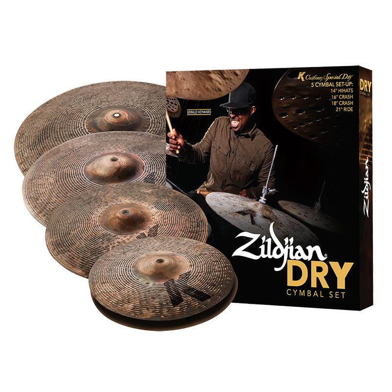 Zildjian KCSP4681 - K Custom Dry Cymbal Set