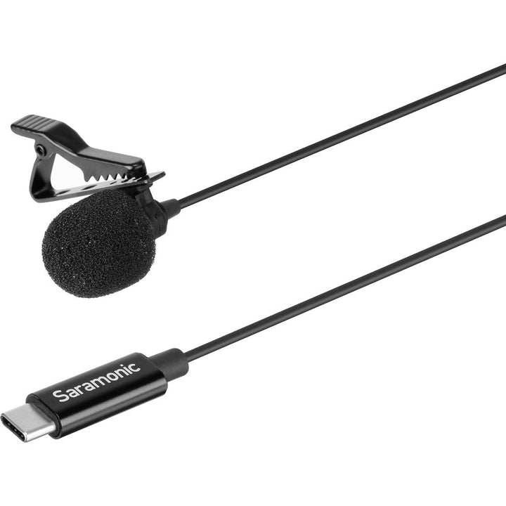 Saramonic LavMicro U3B Omnidirectional Lavalier Microphone w/ USB Type-C Connector - 19.6’ Cable