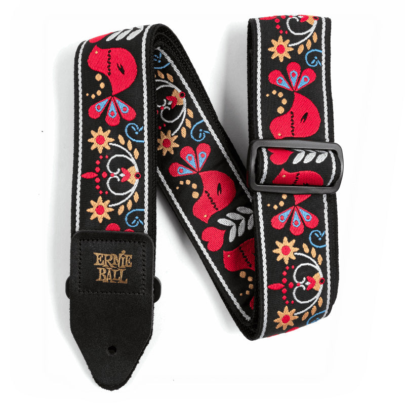 Ernie Ball Jacquard Polypro Guitar Strap - Redbird Rising